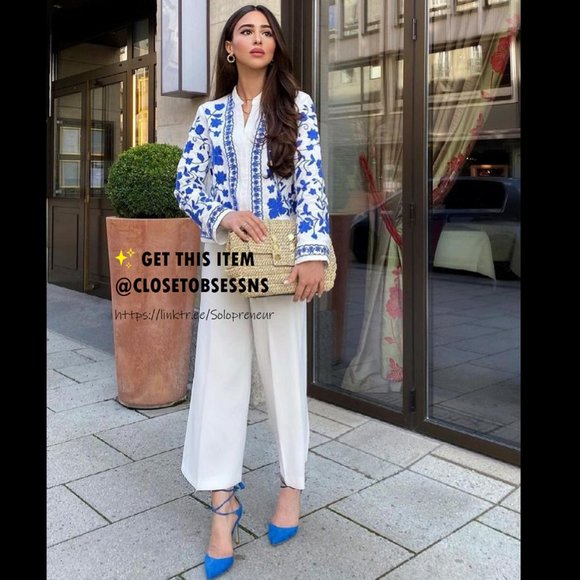 LAST ONE!!! BLOGGER FAVE!!! ZARA Linen Blend Jacket* - Picture 13 of 16